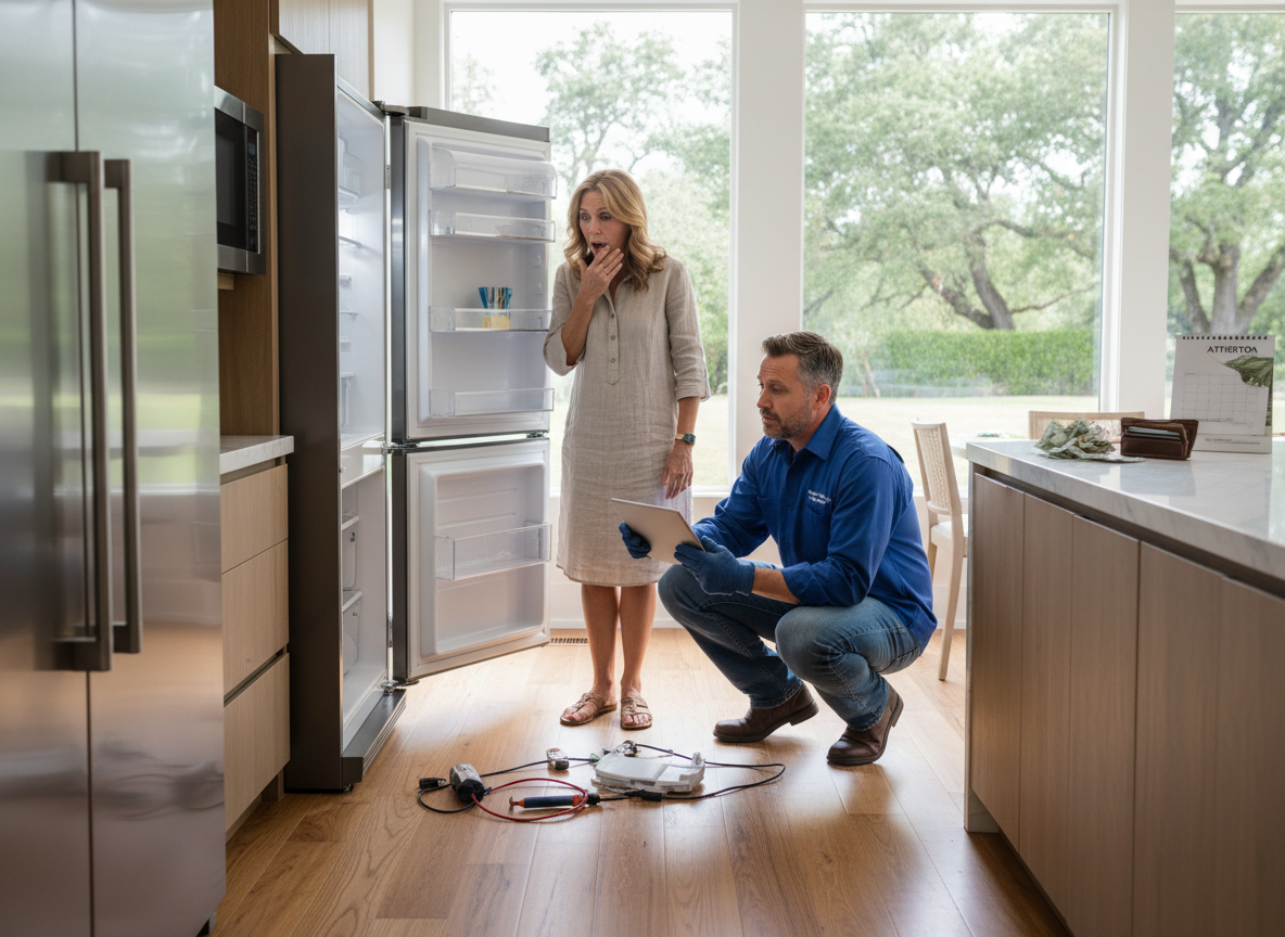 Refrigerator Repair Costs in Atherton